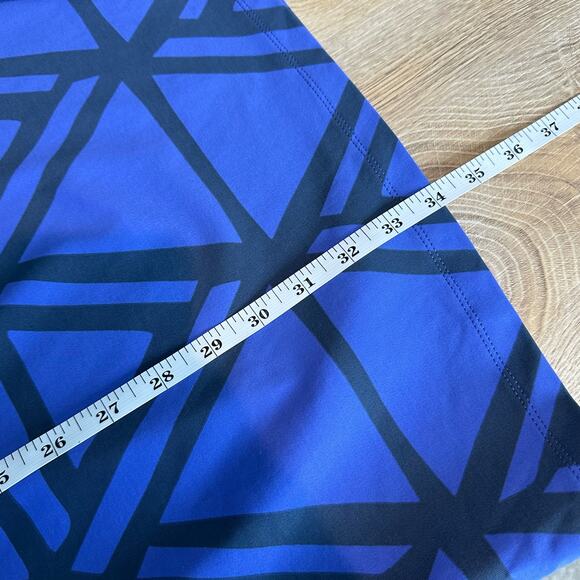 Mahi Gold Annie Dress Blue Geometric L - Picture 6 of 8